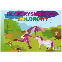 Blok rysunkowy A3 kolorowy Blok rysunkowy A3 kolorowy
